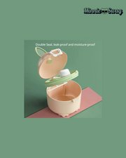 Medium Cute Baby Milk Powder Container – Portable & Leak-Proof