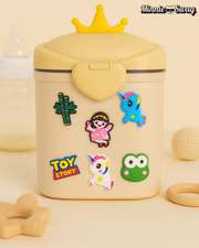 Large Cute Baby Milk Powder Container – Portable & Leak-Proof