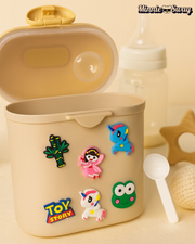 Large Cute Baby Milk Powder Container – Portable & Leak-Proof