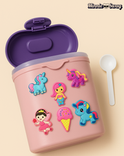 Large Cute Baby Milk Powder Container – Portable & Leak-Proof