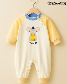 Imported Long Sleeve Baby Romper