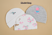 Pack of 3 Soft & Cute Baby Beanie