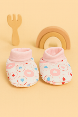 Soft & Cozy Printed Baby Booties - Affordable Everyday Comfort