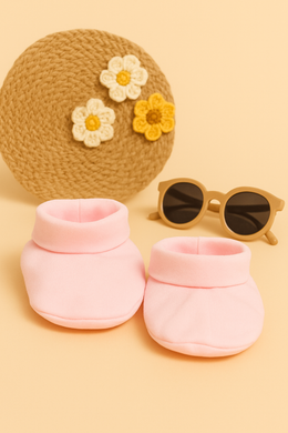 Soft & Cozy Printed Baby Booties - Affordable Everyday Comfort