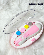 Electric Baby Nail Trimmer Set – Gentle & Safe Manicure Kit
