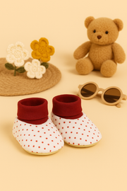 Soft & Cozy Printed Baby Booties - Affordable Everyday Comfort