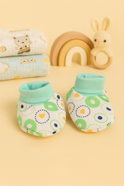 Soft & Cozy Printed Baby Booties - Affordable Everyday Comfort