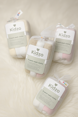 8-Pack Baby Towels – Soft, Absorbent & Gentle for Daily Use