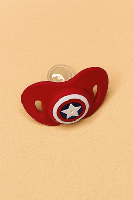 Baby Pacifier – Captain America Shield Soother for Newborns & Infants