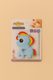 Unicorn Silicone Baby Teether – Soft, Safe & Easy to Hold