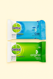 Antibacterial Wipes - Cool & Original (2-Pack)