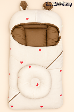 Baby Carry Nest with Plush Pillow