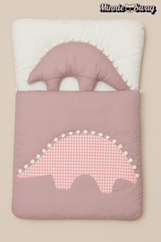 Pink Baby Carry Nest with Plush Pillow