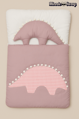 Pink Baby Carry Nest with Plush Pillow