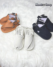 White Soft Peshawari Baby Sandals - Comfy, Stylish & Supportive